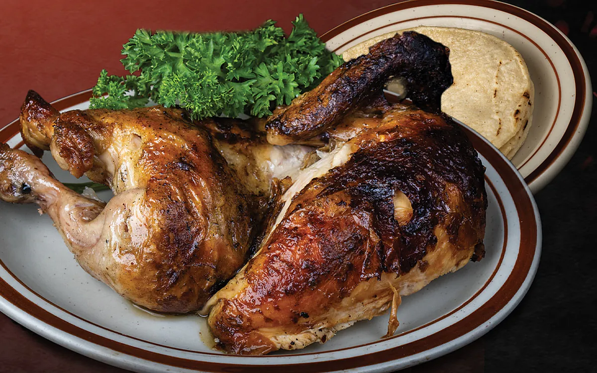 Medio Pollo Asado